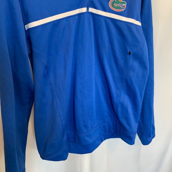 Nike Golf Tour Performance UF Florida Gators 1/4 Zip Jacket Blue Size M - Picture 7 of 16